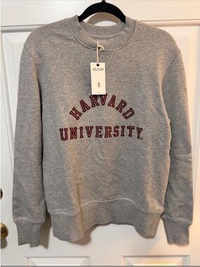 Hillflint Harvard University Collegia Gray Sweatshirt Size XS NWT